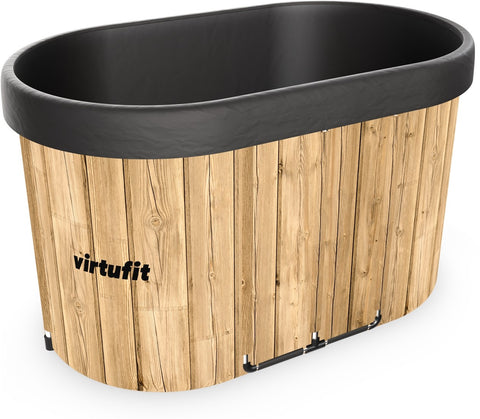 Cada gheata cu aspect de lemn ovala - 500 litri - Accesorii incluse