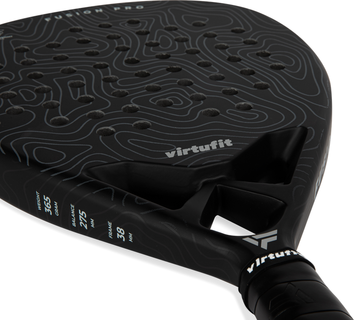 Racheta de Padel VirtuFit Fusion Pro Padel Racket- Negru- Gri