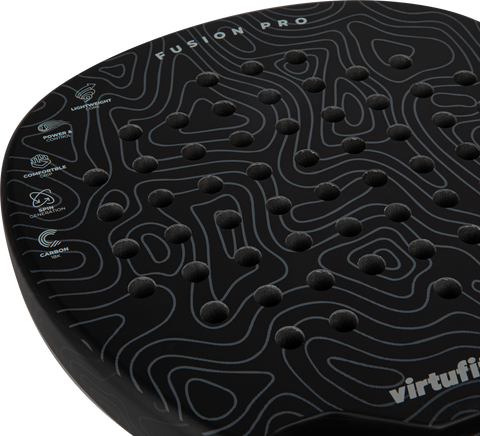 Racheta de Padel VirtuFit Fusion Pro Padel Racket- Negru- Gri