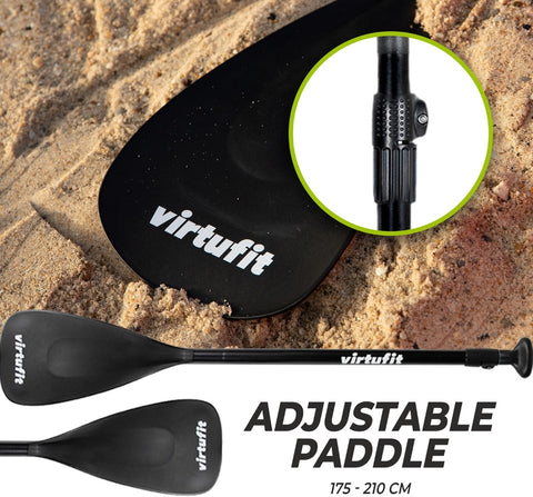 Virtufit Supboard Surfer 305 - Negru - Include Vasle si accesorii