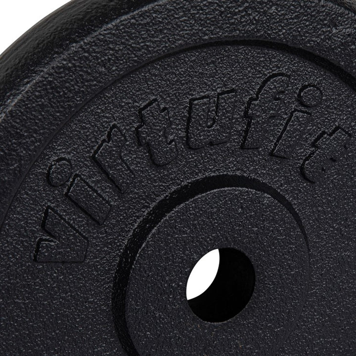 Disc de greutate din fonta pentru bara gantere VirtuFit 30 mm - 20 kg