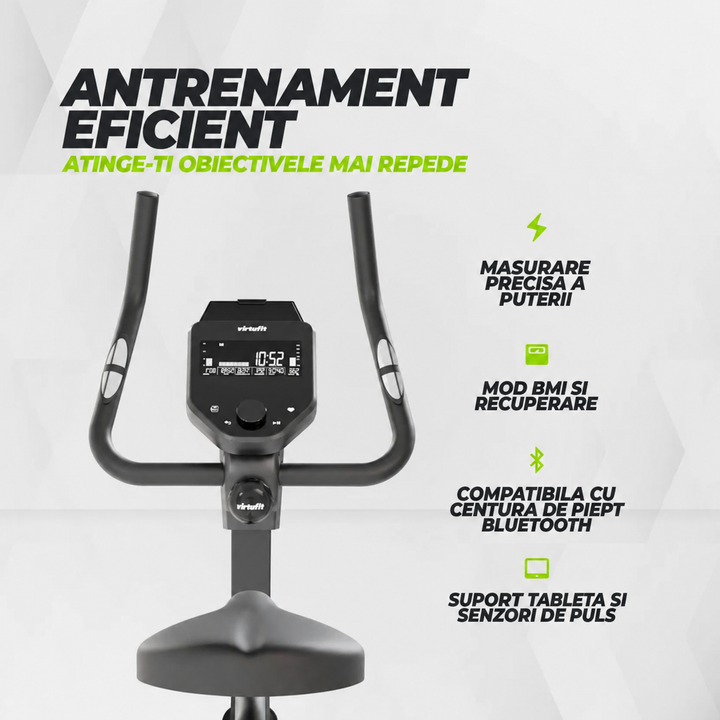 Bicicletă fitness VirtuFit HTR200i cu rezistenta magnetica