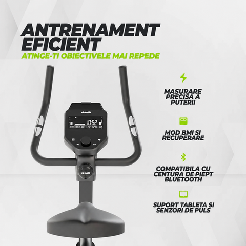 Bicicletă fitness VirtuFit HTR200i cu rezistenta magnetica