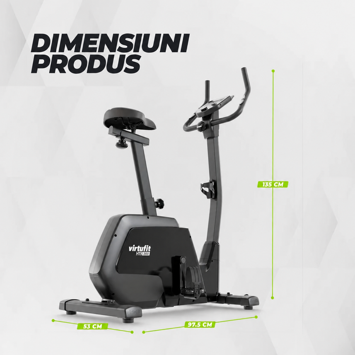 Bicicletă fitness VirtuFit HTR200i cu rezistenta magnetica