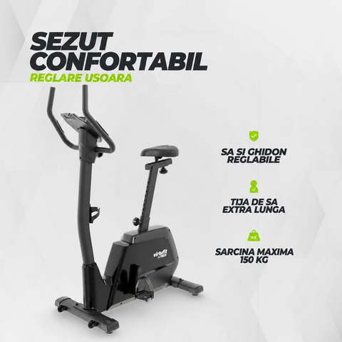 Bicicletă fitness VirtuFit HTR200i cu rezistenta magnetica