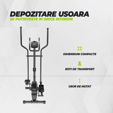 Bicicleta Crosstrainer cu suport pentru tableta CTR150i