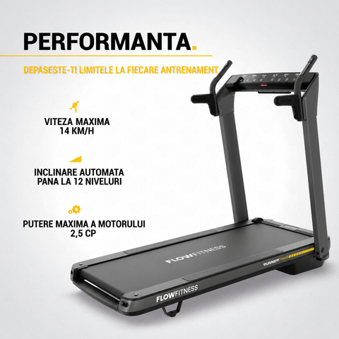 Banda de Alergat Flow Fitness DTM400i 2026