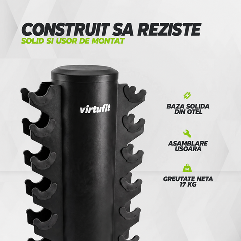 Suport vertical pentru gantere Virtufit