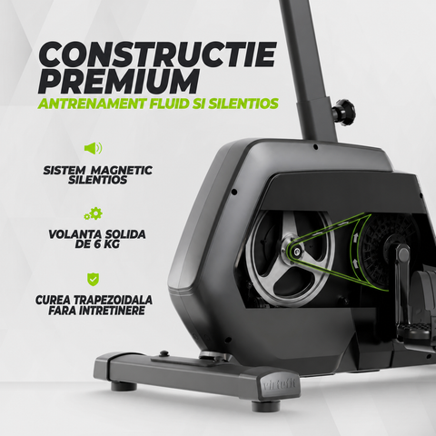 Bicicletă fitness VirtuFit HTR200i cu rezistenta magnetica
