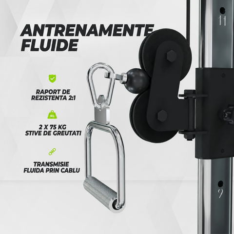 Aparat fitness multifunctional VirtuFit CC100 Cable Crossover