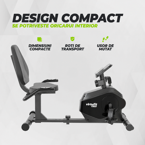 Bicicleta de exercitii Virtufit RB100 (model 2026) cu rezistenta magnetica