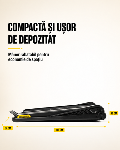 Banda de mers si alergare PROGRESSIVE WALKPRO 2.0