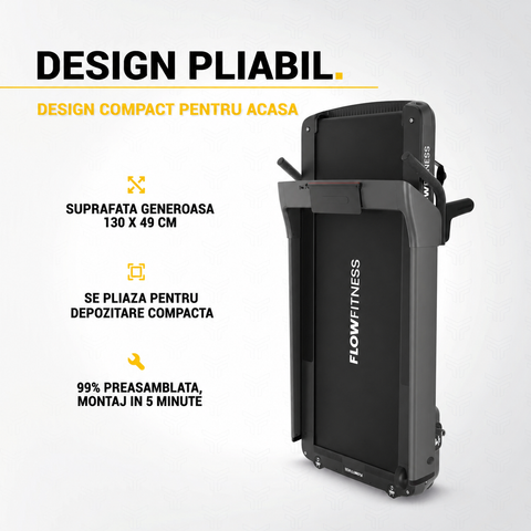 Banda de Alergat Flow Fitness DTM400i 2026