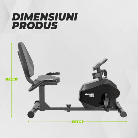 Bicicleta de exercitii Virtufit RB100 (model 2026) cu rezistenta magnetica