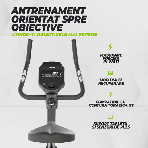 Bicicletă fitness VirtuFit HTR200i cu rezistenta magnetica