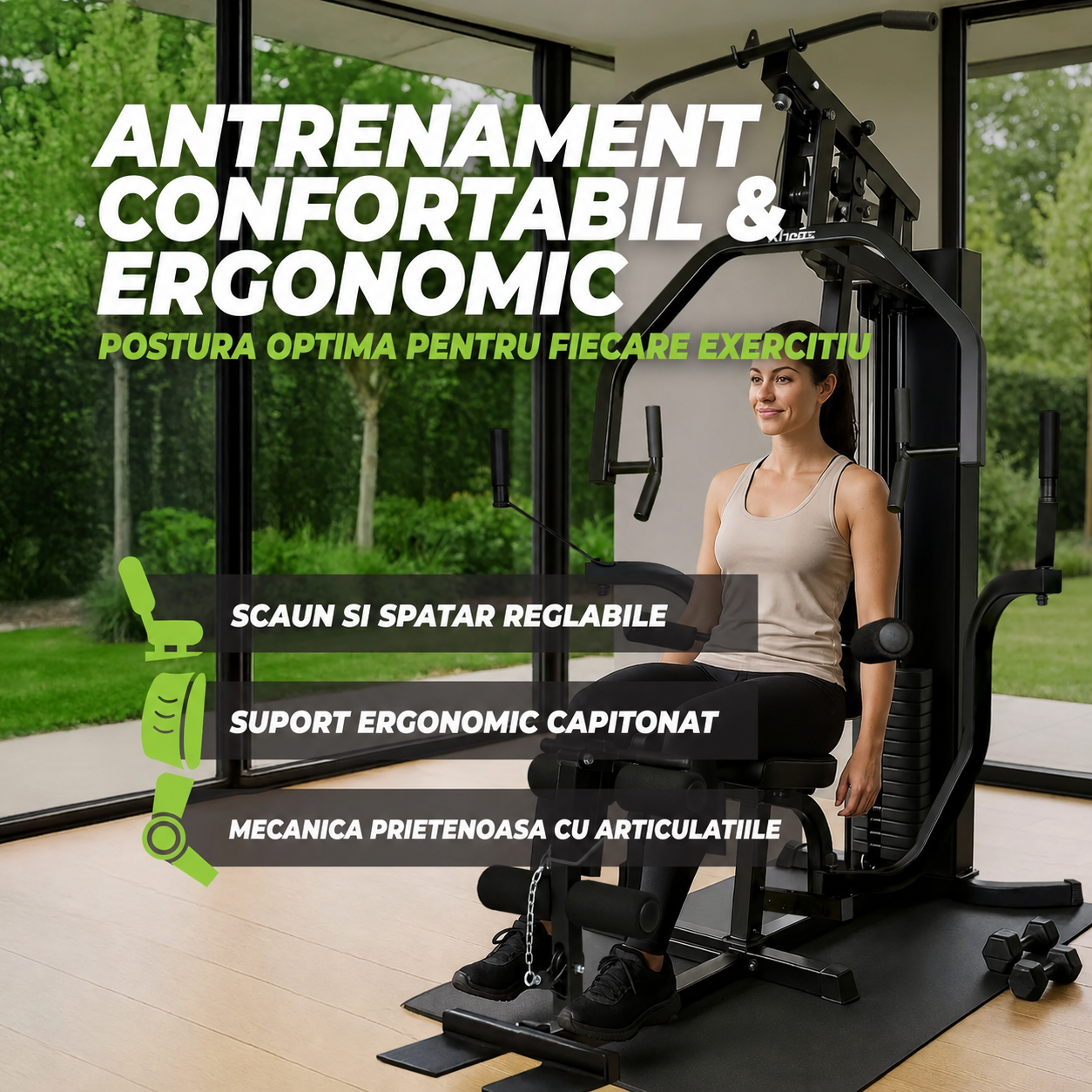 Aparat fitness multifunctional VirtuFit KH2.1