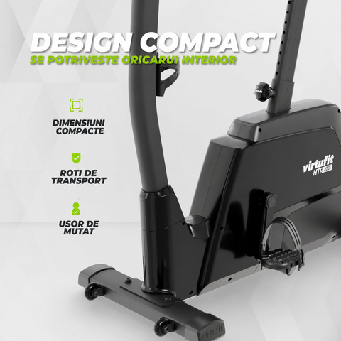 Bicicletă fitness VirtuFit HTR200i cu rezistenta magnetica