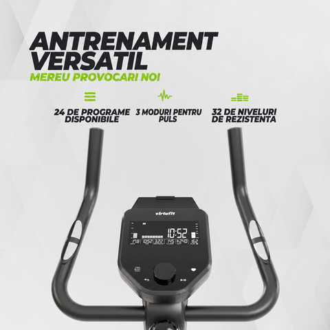 Bicicletă fitness VirtuFit HTR200i cu rezistenta magnetica