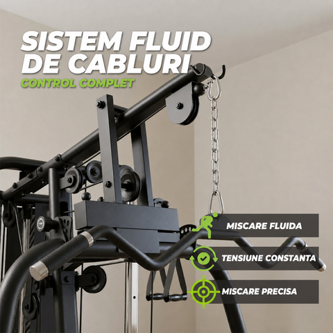 Aparat fitness multifunctional VirtuFit KH200