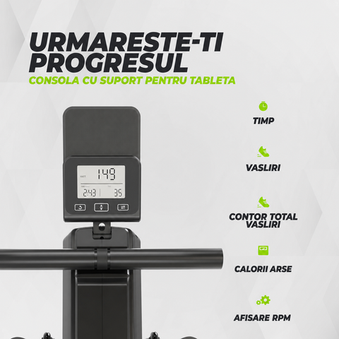 Aparat de vaslit VirtuFit ROW200i model 2026
