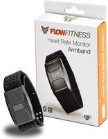 Bratara pentru masurarea ritmului cardiac Flow Fitness Bluetooth