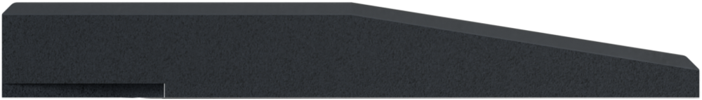 Flow Fitness Margine Placa din Cauciuc - 50x15x2 cm