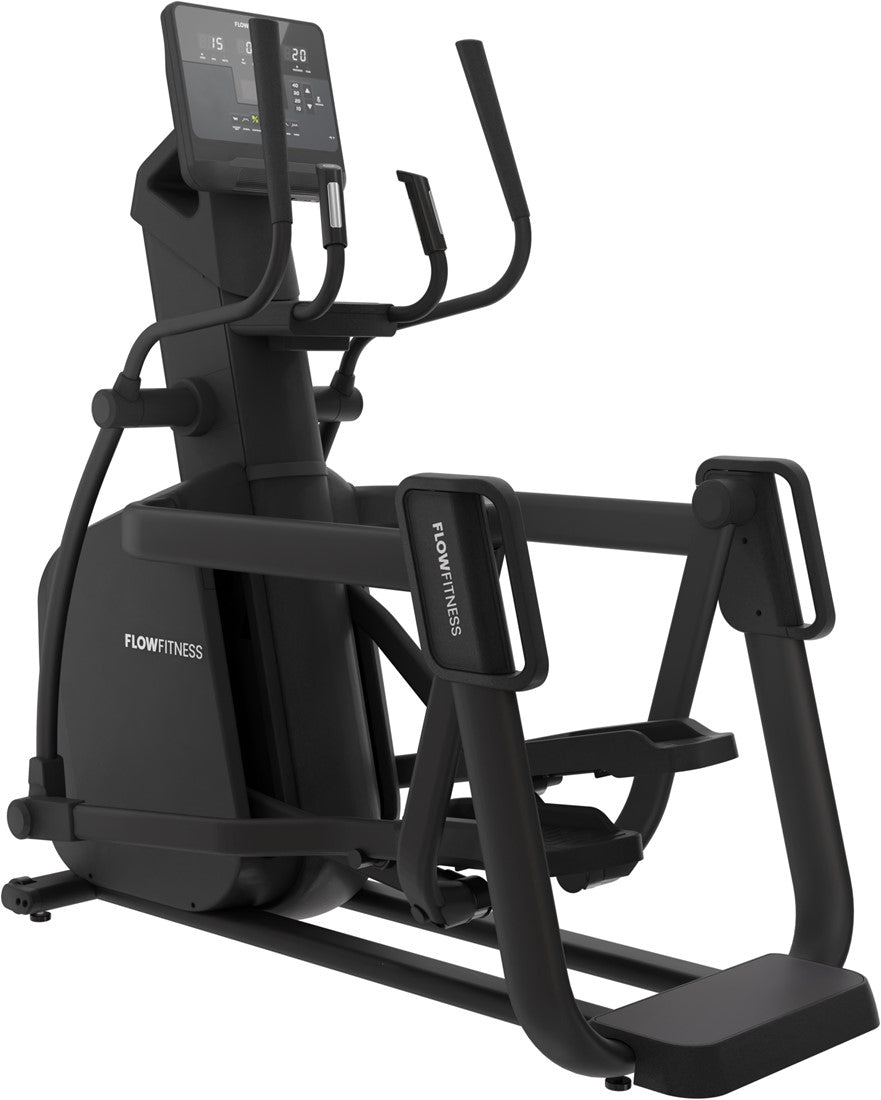 Bicicleta Eliptica Crosstrainer Flow Fitness Perform Pro X6i - Consola LED