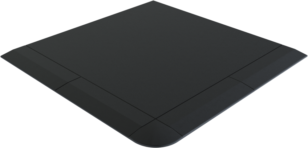 Placa din cauciuc Flow Fitness - 100x100x2 cm