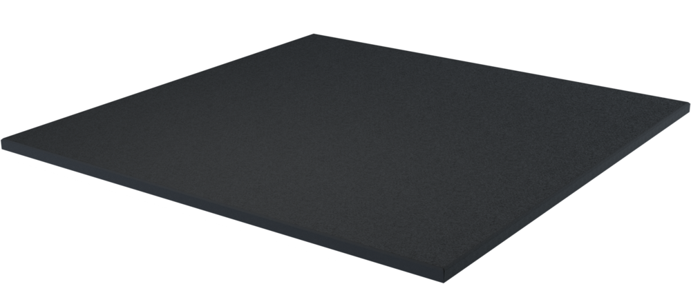 Placa din cauciuc Flow Fitness - 100x100x2 cm