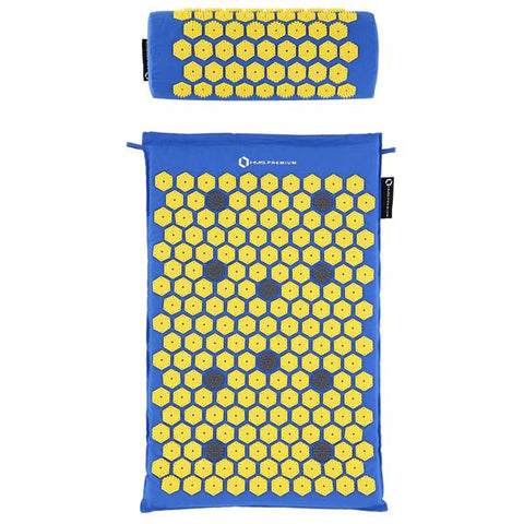 Saltea fitness acupunctura HMS AKM01, Albastru