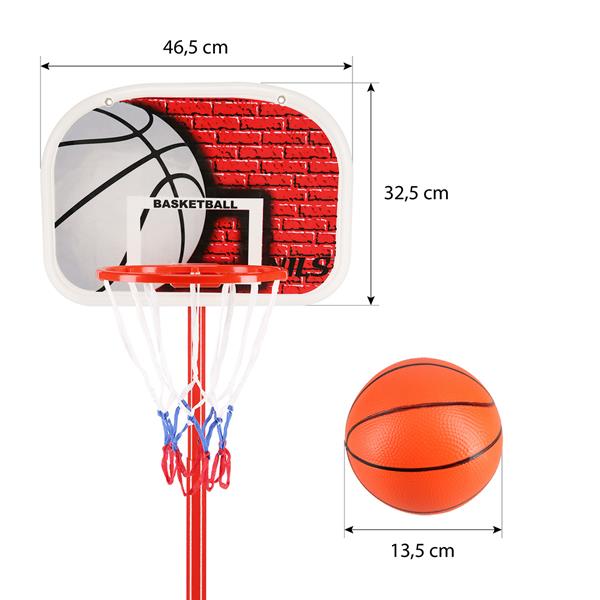 Cos de Baschet NILS ZDK881A Ajustabil 140 - 163 cm