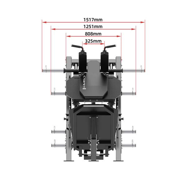 Presa pentru picioare Semi Comerciala LP3175 HMS