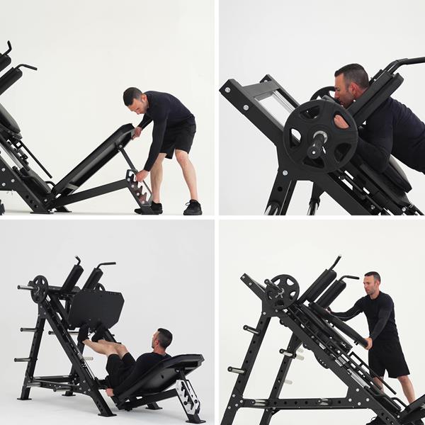 Presa pentru picioare Semi Comerciala LP3175 HMS