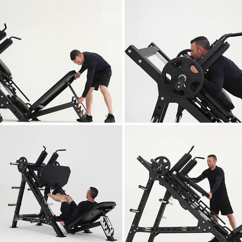 Presa pentru picioare Semi Comerciala LP3175 HMS