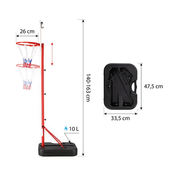 Cos de Baschet NILS ZDK881A Ajustabil 140 - 163 cm