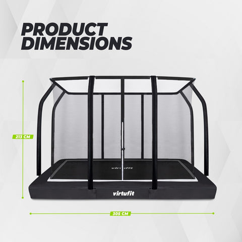 Trambulina Inground VirtuFit Premium - 213 x 305 cm