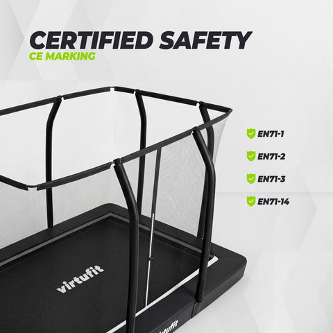 Trambulina Inground VirtuFit Premium - 244 x 366 cm