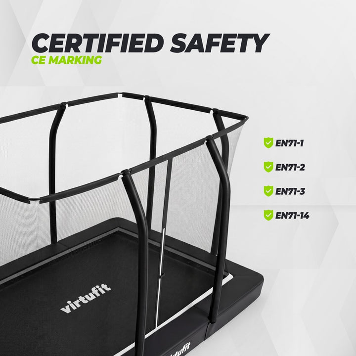 Trambulina Inground VirtuFit Premium - 213 x 305 cm