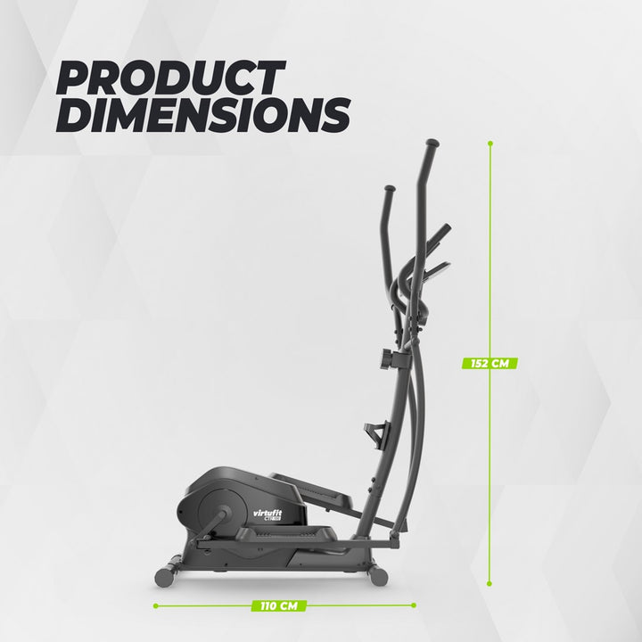 RESIGILAT- Bicicleta eliptica VirtuFit CTR100 (model 2026) cu rezistenta magnetica