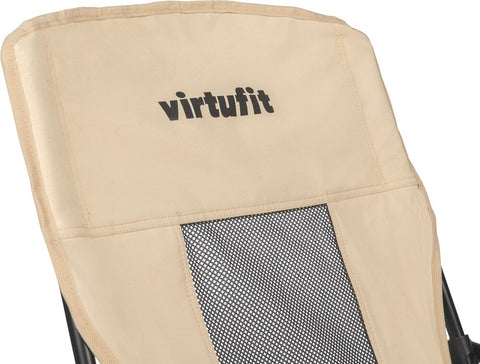 VirtuFit Scaun de Plaja Pliabil - Bej