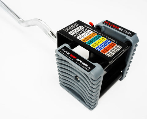 Bara curbata pentru haltere PowerBlock Elite EXP