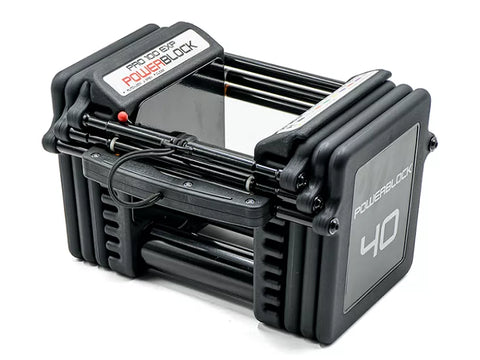 Gantere reglabile Powerblock Pro 100 EXP Knurled Stage 1