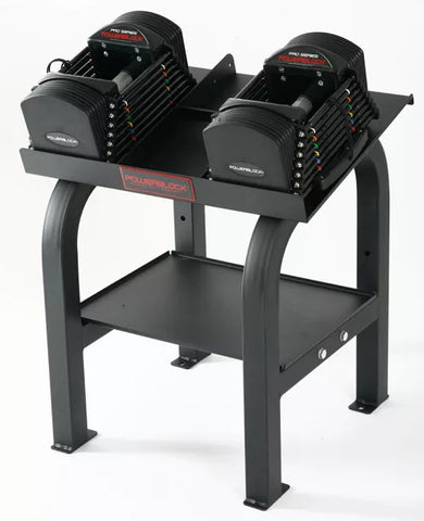 Gantere reglabile Powerblock Pro 50 Commercial cu Pro Rack Stand