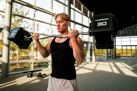 Haltera cu bara dreapta Powerblock Sport 24
