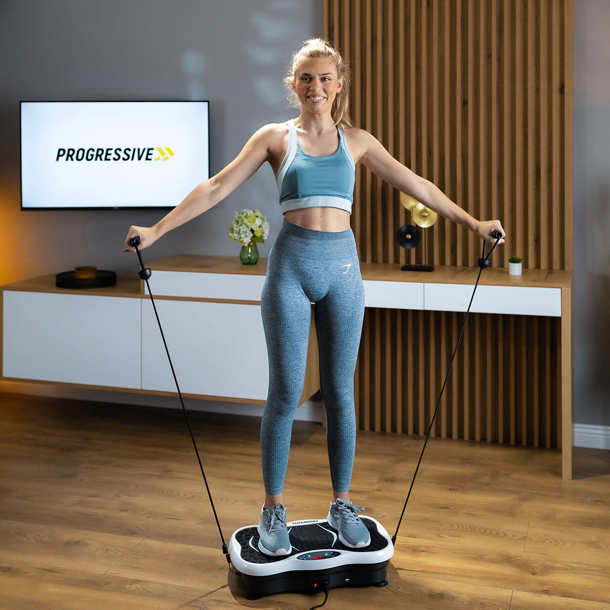 Aparat vibromasaj PROGRESSIVE UltraFit + 5 accesorii