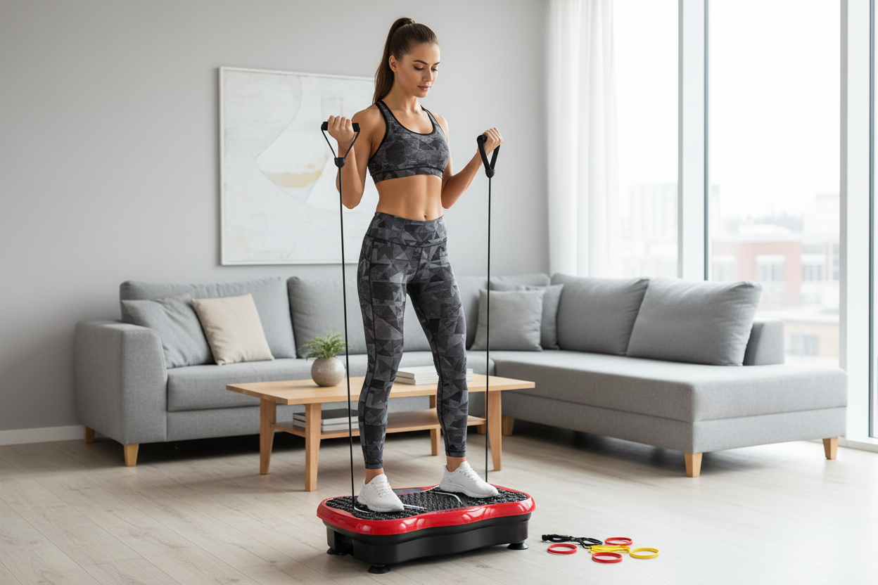 Aparat vibromasaj PROGRESSIVE UltraFit + 5 accesorii