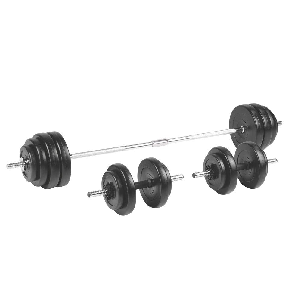 SET HALTERA SI GANTERE VINIL INSPORTLINE BS208 3-50 KG