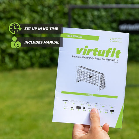 Poarta Fotbal Premium VirtuFit 180 x 120 x 60