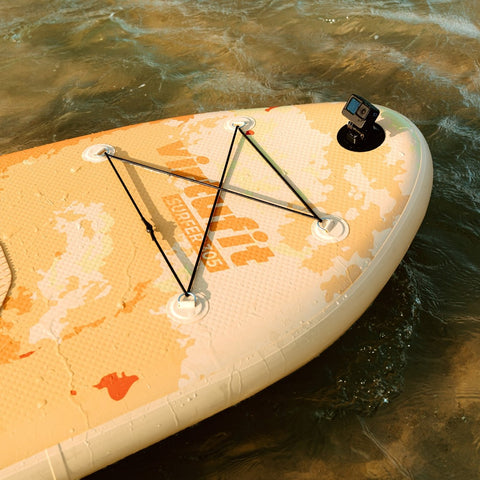Virtufit Supboard Surfer 305 - Negru - Include Vasle si accesorii