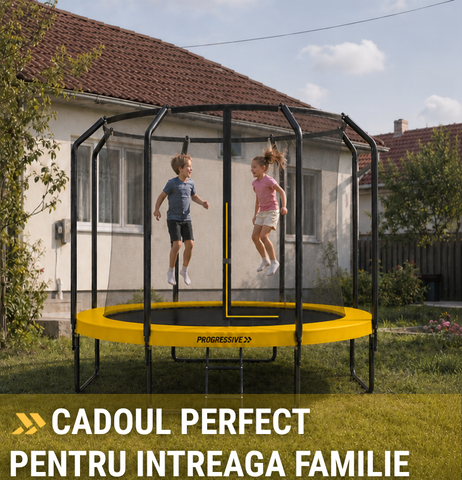 Trambulina Copii de gradina Premium Flex™ Ultra 366 CM cu scara inclusa, model 2025